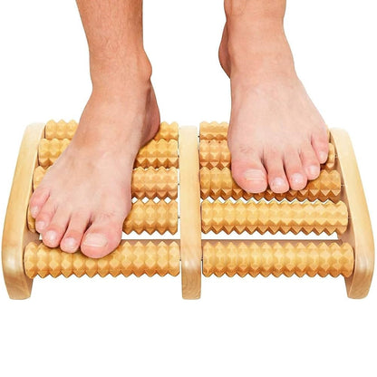 Wooden Foot Massage Roller For SUGAR & STRESS RELIFT