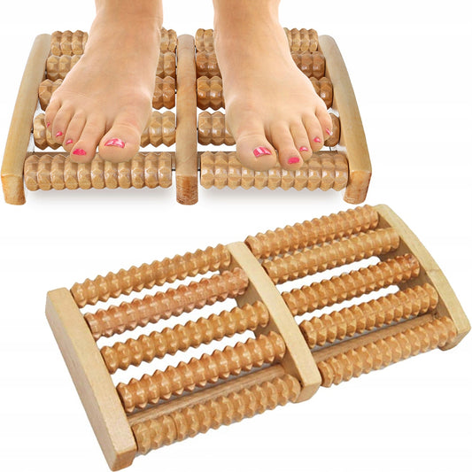 Wooden Foot Massage Roller For SUGAR & STRESS RELIFT